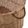 Cesta per Legna con Maniglie 88x57x34cm Salice Naturale