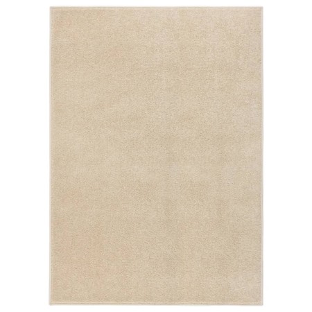 Tappeto a Pelo Corto 140x200 cm Beige