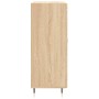 Credenza Rovere Sonoma 69,5x34x90 cm in Legno Multistrato