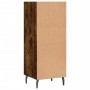 Credenza Rovere Fumo 34,5x32,5x90 cm in Legno Multistrato