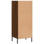 Credenza Rovere Marrone 34,5x32,5x90 cm in Legno Multistrato