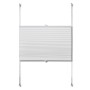 Tenda plissè 100x125cm bianca