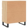 Credenza Rovere Sonoma 60x35x70 cm in Legno Multistrato