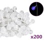 Filo di Luci Sferiche 20m 200 LED Blu con 8 Funzioni