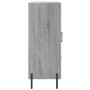 Credenza Grigio Sonoma 69,5x34x90 cm in Legno Multistrato