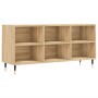 Mobile Porta TV Rovere Sonoma 103,5x30x50 cm Legno Multistrato