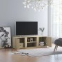 Mobile Porta TV Rovere Sonoma 120x34x37 cm in Legno Multistrato