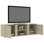 Mobile Porta TV Rovere Sonoma 120x34x37 cm in Legno Multistrato