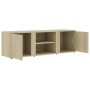 Mobile Porta TV Rovere Sonoma 120x34x37 cm in Legno Multistrato