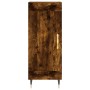 Credenza Rovere Fumo 34,5x34x90 cm in Legno Multistrato