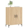 Credenza Rovere Sonoma 69,5x34x90 cm in Legno Multistrato