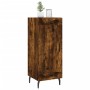 Credenza Rovere Fumo 34,5x34x90 cm in Legno Multistrato