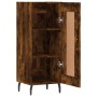 Credenza Rovere Fumo 34,5x34x90 cm in Legno Multistrato