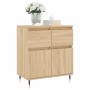 Credenza Rovere Sonoma 60x35x70 cm in Legno Multistrato