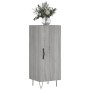 Credenza Grigio Sonoma 34,5x34x90 cm in Legno Multistrato