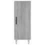 Credenza Grigio Sonoma 34,5x34x90 cm in Legno Multistrato