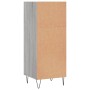 Credenza Grigio Sonoma 34,5x32,5x90 cm in Legno Multistrato