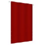 Paravento per Balcone Rosso 140x240 cm in Tessuto Oxford