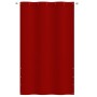 Paravento per Balcone Rosso 140x240 cm in Tessuto Oxford