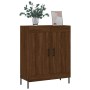 Credenza Rovere Marrone 69,5x34x90 cm in Legno Multistrato