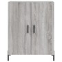 Credenza Grigio Sonoma 69,5x34x90 cm in Legno Multistrato