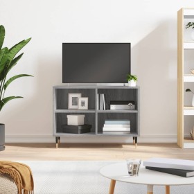 Mobile Porta TV Grigio Sonoma 69,5x30x50cm in Legno Multistrato