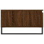 Tavolino da Salotto Rovere Marrone 90x60x35cm Legno Multistrato