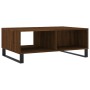 Tavolino da Salotto Rovere Marrone 90x60x35cm Legno Multistrato