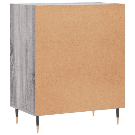 Credenza Grigio Sonoma 57x35x70 cm in Legno Multistrato