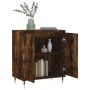 Credenza Rovere Fumo 60x35x70 cm in Legno Multistrato