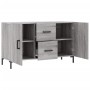 Credenza Grigio Sonoma 100x36x60 cm in Legno Multistrato