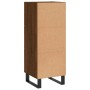 Credenza Rovere Marrone 34,5x34x90 cm in Legno Multistrato