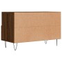 Mobile Porta TV Rovere Marrone 80x36x50 cm in Legno Multistrato