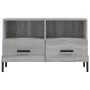 Mobile Porta TV Grigio Sonoma 80x36x50 cm in Legno Multistrato