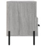 Mobile Porta TV Grigio Sonoma 80x36x50 cm in Legno Multistrato