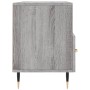 Mobile TV Grigio Sonoma 102x36x50 cm in Legno Multistrato