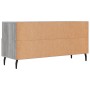 Mobile TV Grigio Sonoma 102x36x50 cm in Legno Multistrato