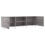 Mobile Porta TV Grigio Sonoma 150x30x50 cm in Legno Multistrato