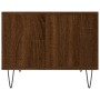 Tavolino da Salotto Rovere Marrone 60x50x40cm Legno Multistrato