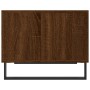 Tavolino da Salotto Rovere Marrone 60x50x40cm Legno Multistrato