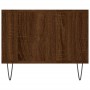 Tavolino Salotto Rovere Marrone 102x50x40 cm Legno Multistrato