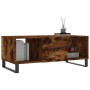 Tavolino da Salotto Rovere Fumo 102x50x40 cm Legno Multistrato