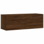 Mobile a Parete Rovere Marrone 100x36,5x35 cm Legno Multistrato