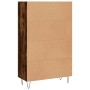 Credenza Rovere Fumo 69,5x31x115 cm in Legno Multistrato