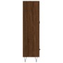 Credenza Rovere Marrone 69,5x31x115 cm in Legno Multistrato