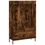 Credenza Rovere Fumo 69,5x31x115 cm in Legno Multistrato