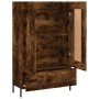 Credenza Rovere Fumo 69,5x31x115 cm in Legno Multistrato