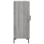 Credenza Grigio Sonoma 34,5x34x90 cm in Legno Multistrato