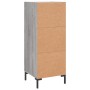 Credenza Grigio Sonoma 34,5x34x90 cm in Legno Multistrato