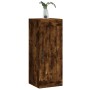 Mobile a Parete Rovere Fumo 34,5x34x90 cm in Legno Multistrato